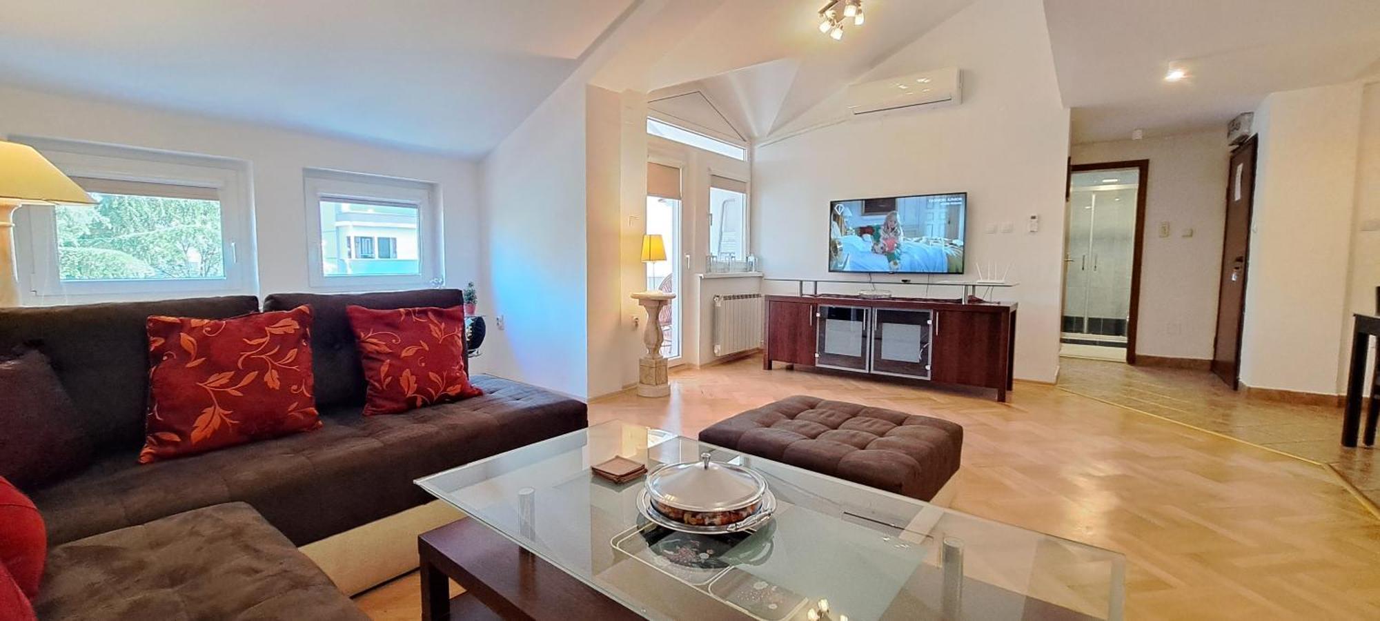 Central Skopje Duplex Apartment Zewnętrze zdjęcie